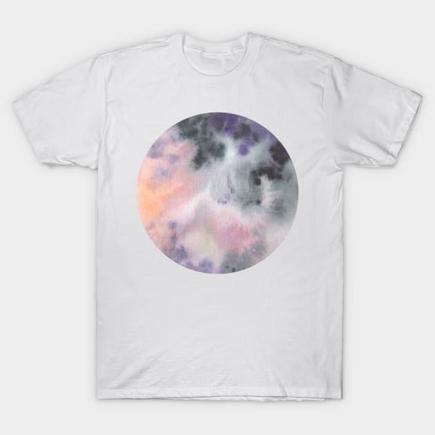 Moon abstract T-Shirt by GinaaArts